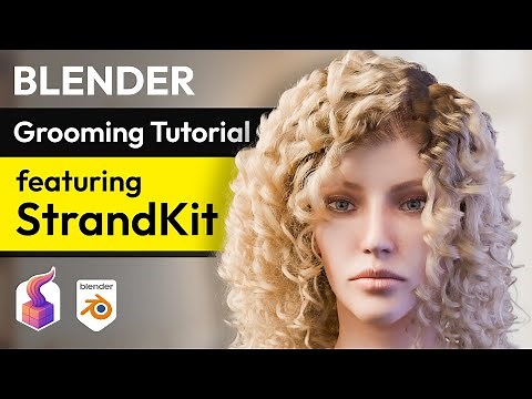 Blender 4.4 | Grooming Tutorial ft. StrandKit