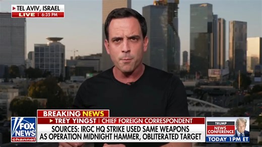 Fox’s Trey Yingst Reports US Dropped a Bunker Buster on IRGC HQ While Simultaneously Rescuing Airman