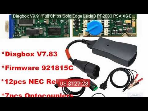 Diagbox V9.91 Full Chips Gold Edge Lexia3 PP2000 PSA XS Evolut... — Best Buy 2026 | Great Quality!
