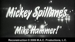 Mike Hammer Lost Pilot - With Brian Keith as (Mike Hammer)-(1954)