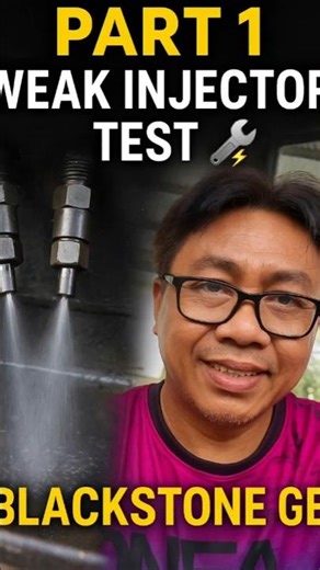 Weak Injector Test 🔧⚡Isang injector walang spray, yung isa mahina.