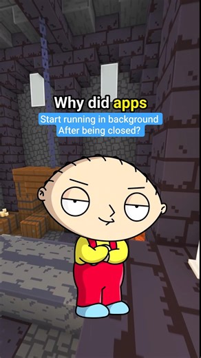 Why did apps start running in the background even after closing them? #backgroundapps #smartphone