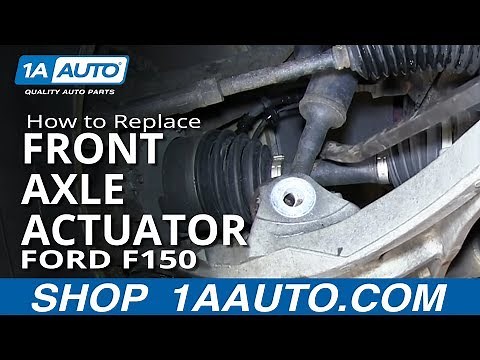 How To Replace Front Axle Actuator 04-13 Ford F-150