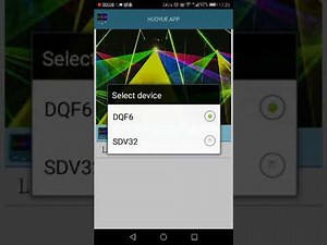 android app mainpage for laser
