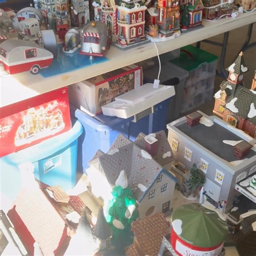 9.2K views · 95 reactions | ✨ The 2025 Christmas Village Reveal is...