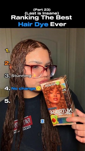 Ranking The Best Hair Dye Results Ever! 💇✨ #shorts #hairdye #transformation