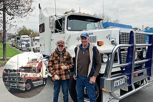 Old Lindsay Bros Ford LTL transformed by farmer's restoration