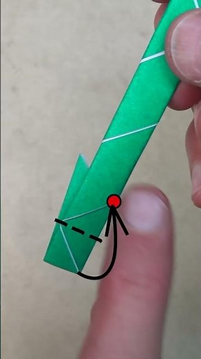 Origami Ornament Hook #shorts