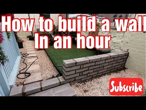 bricklaying, block wall & footings build