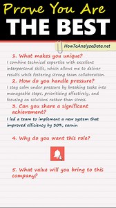 Looking to land your dream job? 🚀 In this video, you'll discover the top 5 interview answers that hiring managers can't ignore. These proven responses help showcase your value, confidence, and fit for the role—whether you're applying for a corporate role, startup, or leadership position. We’ll break down each answer with tips on how to craft your responses based on real interview strategies used by top candidates. Whether you're a new grad, experienced professional, or career switcher, these in