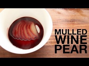 Simple, Delicious Wine-Poached Pears