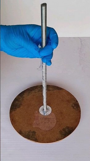 Gravity defying cake basics.