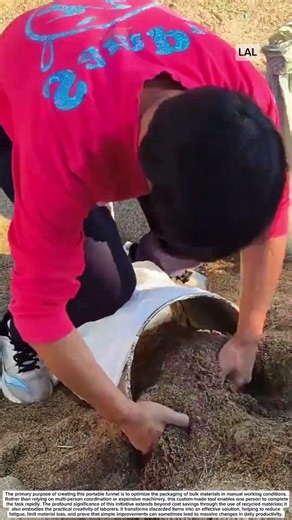 Fabricating a "Portable Loading Funnel"