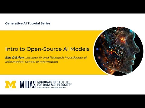 Intro to Open-Source AI Models | Elle O’Brien | 2025