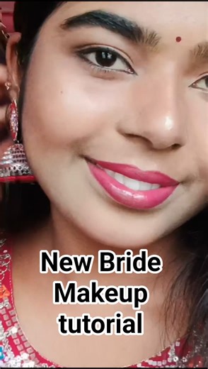 New bride makeup tutorial, Most Affordable makeup 💕💝, #song #makeup #makeuptutorial #trending