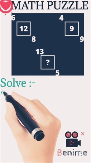 Math Puzzle 901 Solve 🙂 #shorts