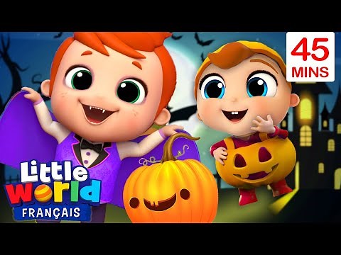 C’est l’Halloween ! | Comptines pour les tout-petits | Little World Français