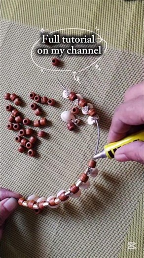 “DIY 1 Minute Shell Choker Tutorial 🔥 Easy & Trendy