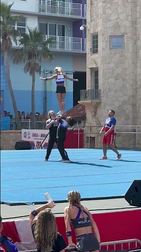 Weber State University - Partner Stunt - Cheerleading 2023