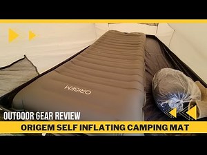 Origem Self Inflating Camping Mat - 14CM Sleeping Mat, Built-in Pump