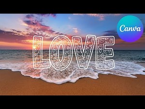 🎨 How to Fill Text with Patterns in Canva | Easy Design Tutorial ✨