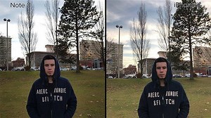 iPhone X vs Galaxy Note 8 : le duel photo
