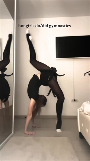 we love gymnasts😝 practice your flexibility with tone ai #flexibility #rhythmicgymnastics #flexible #gymnasts #toneai