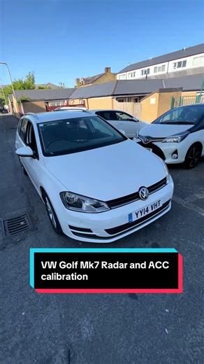 VW Golf Mk7 2014 Radar and ACC calibration Dm for Enquiry’s #hxkeys