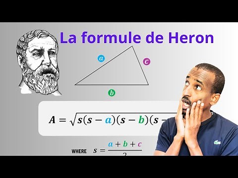 Calculation of area by Heron's formula