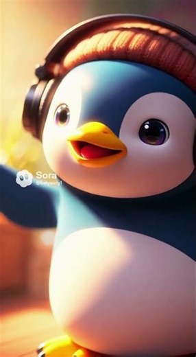 Penguin therapy just another day with a great song