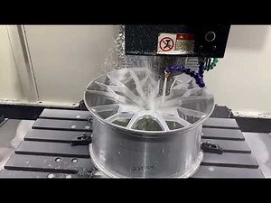 CNC whole process of forged wheels