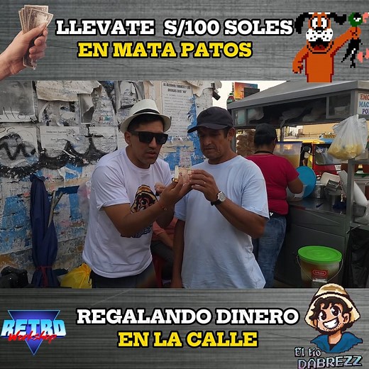 LLEVATE S/100 SOLES EN EL JUEGO DE MATA PATOS ¿lo recuerdas? 😁 #infancia #retosdivertidos #reels2024 #nintendo | Tu Tio DaBrezz