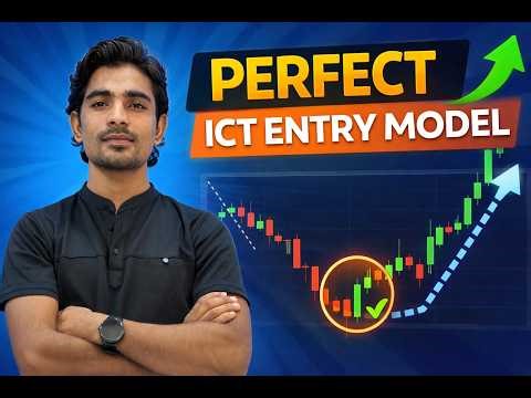 PERFECT ICT ENTRY MODEL 🔥 | 90% High Probability Setup (Step by Step) #ict #ictstrategy
