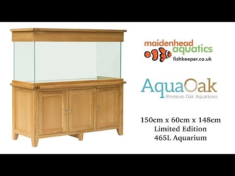 Aqua Oak 150cm 'Doors' Aquarium - Limited Edition