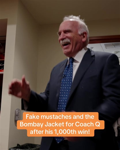 Joel Quenneville becomes the second coach in NHL history to win 1,000 games. #anaheimducks #nhl #joelquenneville