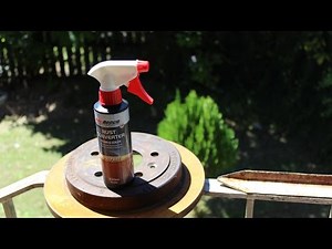Applying Rust Converter to a Disk brake rotor