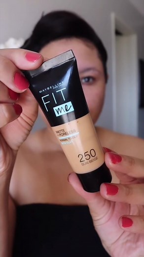 Maybelline New York Fit Me Foundation Makeup Tutorial