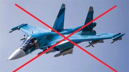 突发，一架俄军苏-34战斗机“在黑海上空被乌军爱国者防空导弹系统击落。机组人员全部遇难。乌克兰方面报道是两架，还有一架Su30,俄已确认一架Su34。