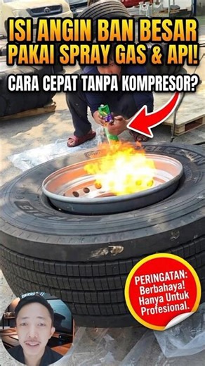 Cara Mengisi Angin Ban Besar☝❗❗#shorts #videoshort #viralvideo