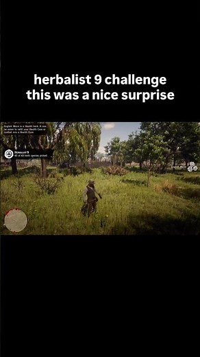 herbalist 9 challenge #rdr2 #rdr2gameplay #rdr2shorts #gameplay #streamer #girlgamer #gamergirl #ps5