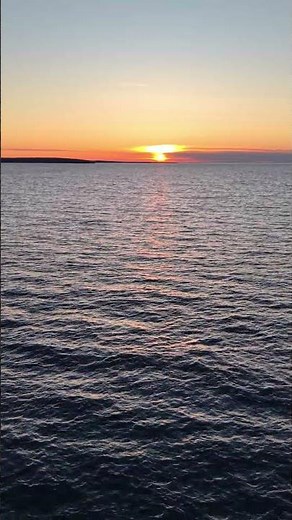 Manitoulin Island Sunset Drone Flight | Lake Huron Shoreline #blue #dronefootage #sunset