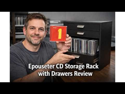 💿 Epouseter CD Storage Rack with Drawers Review – Worth It Before You Buy? 💿