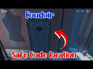 Blue Prince Boudoir | Safe Code Location | How to open safe in Boudoir