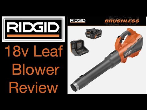 Ridgid 18V Leaf Blower