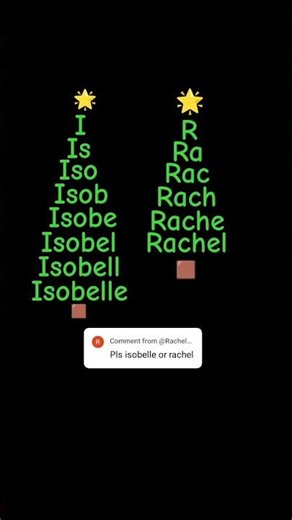 #isobelle #rachel