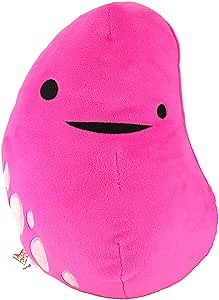 I Heart Guts Tonsil Plush - Cute Educational Organ Toy for Tonsillitis & Tonsillectomy Adenoid Surgery - Funny Get Well Recovery Gift for ENT Nurse Patients & Medical Student STEM Anatomy Plushie