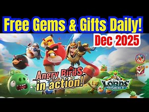All 4 Angry Birds Christmas Events Explained | Lords Mobile Full Breakdown & Rewards Guide (2025)