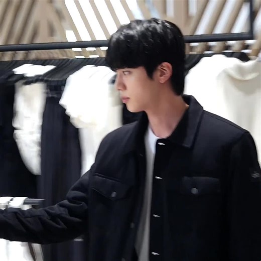 Jin and Jisoo at the Alo Event in Seoul