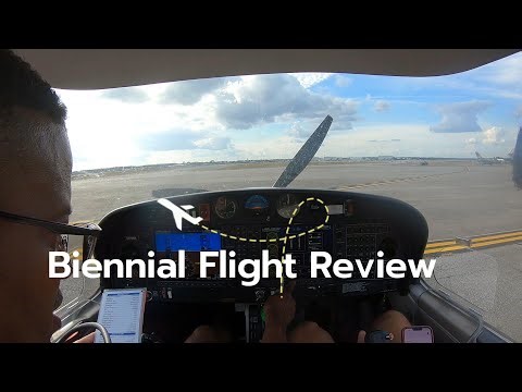 Biennial Flight Review (BFR) Time in the Da40 NG