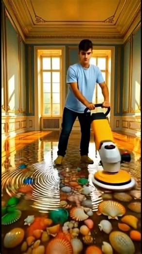 Turning Colorful Seashells Into a Stunning Epoxy Ocean Floor 🌊✨